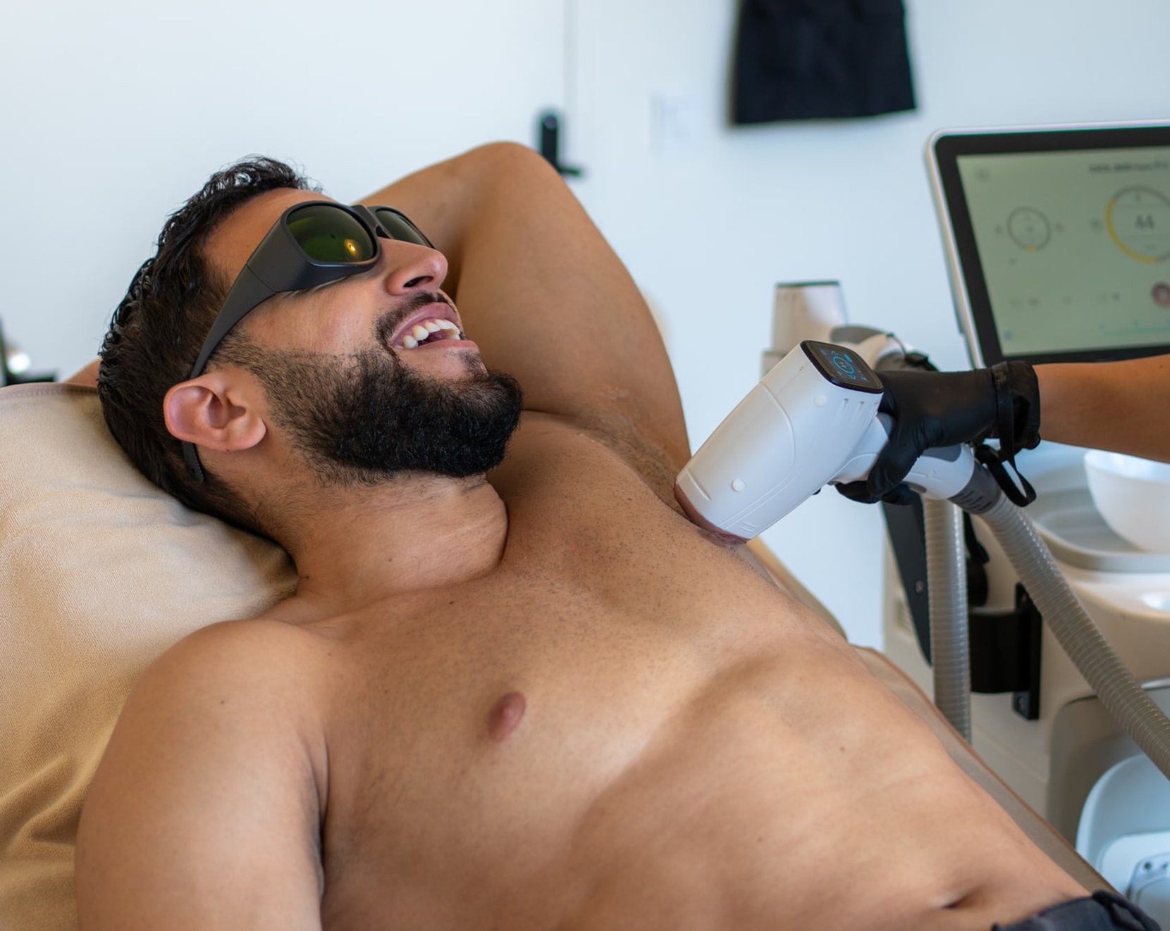 photo du soin épilation laser homme